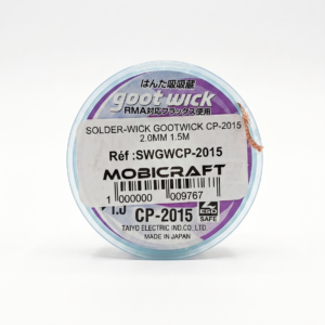 SOLDER-WICK GOOTWICK CP-2015 2.0MM 1.5M GOOTWICK CP-2015 Desoldering Wick (2.0 mm × 1.5 m)