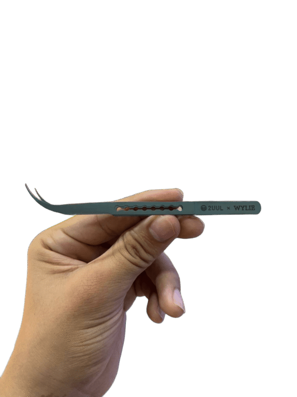 TWIZZER 2UUL T112 TITANIUM 2 2UUL Ti12 Titanium Curved Precision Tweezer