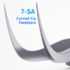7-SA Precision Curved Tip Tweezers